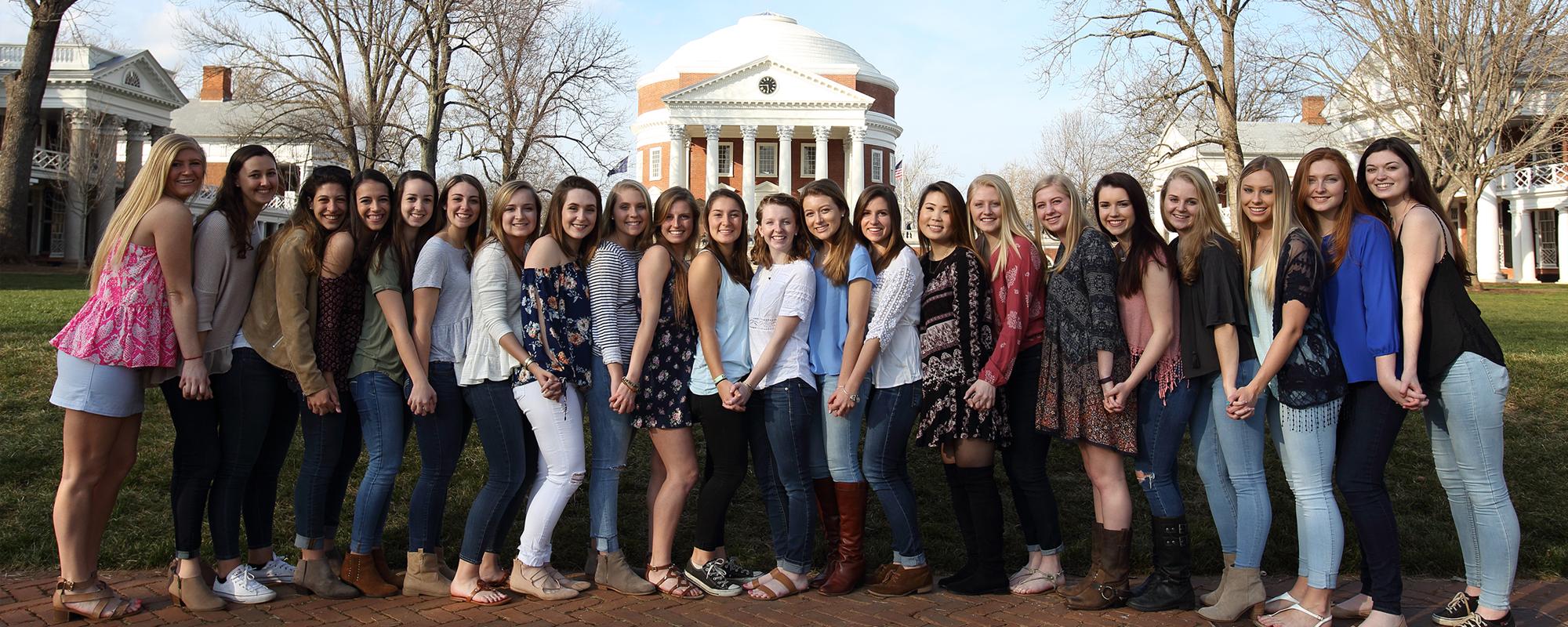 UVA Sorority Recruitment Hiking In Heels