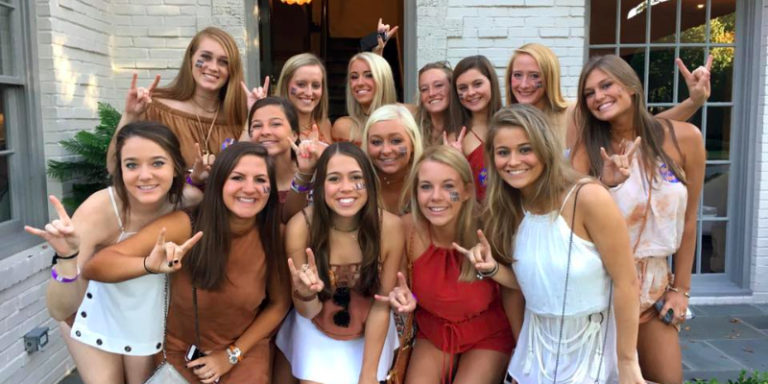 How To Prepare For Sorority Recruitment At The University Of Texas Hiking In Heels 